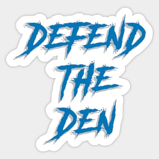 The den Sticker